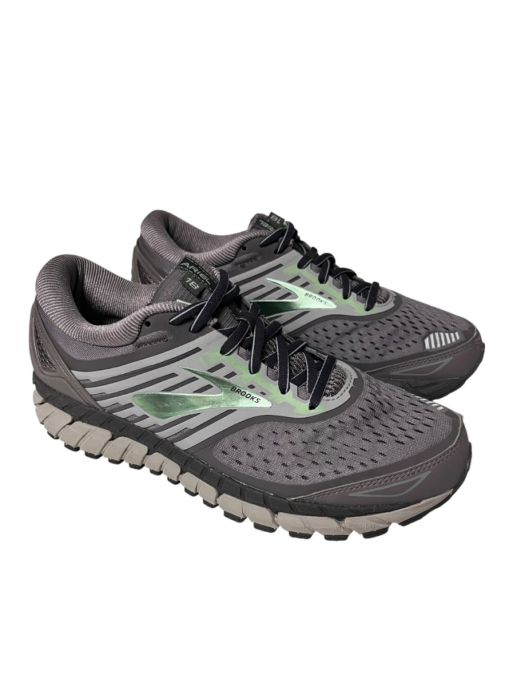 Brooks Ariel 18 Gray Running Shoes Size 10